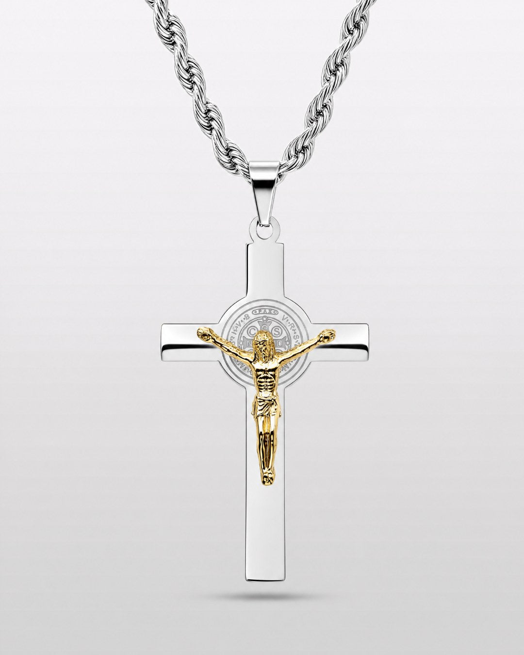 Silver Sanctum Crucifix