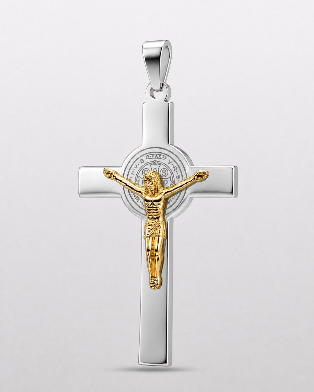Silver Sanctum Crucifix