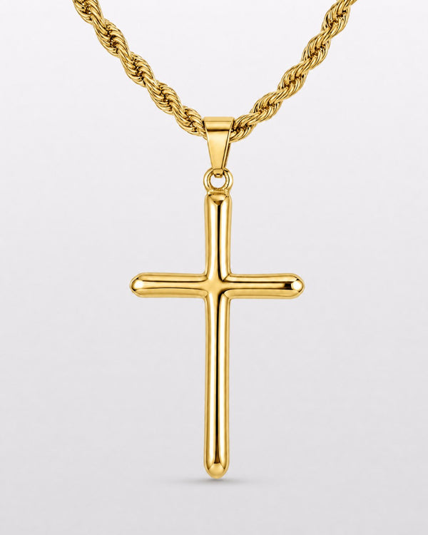 Gold Simple Cross - Model
