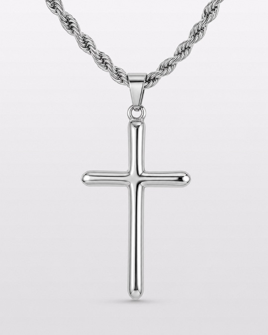 Silver Simple Cross