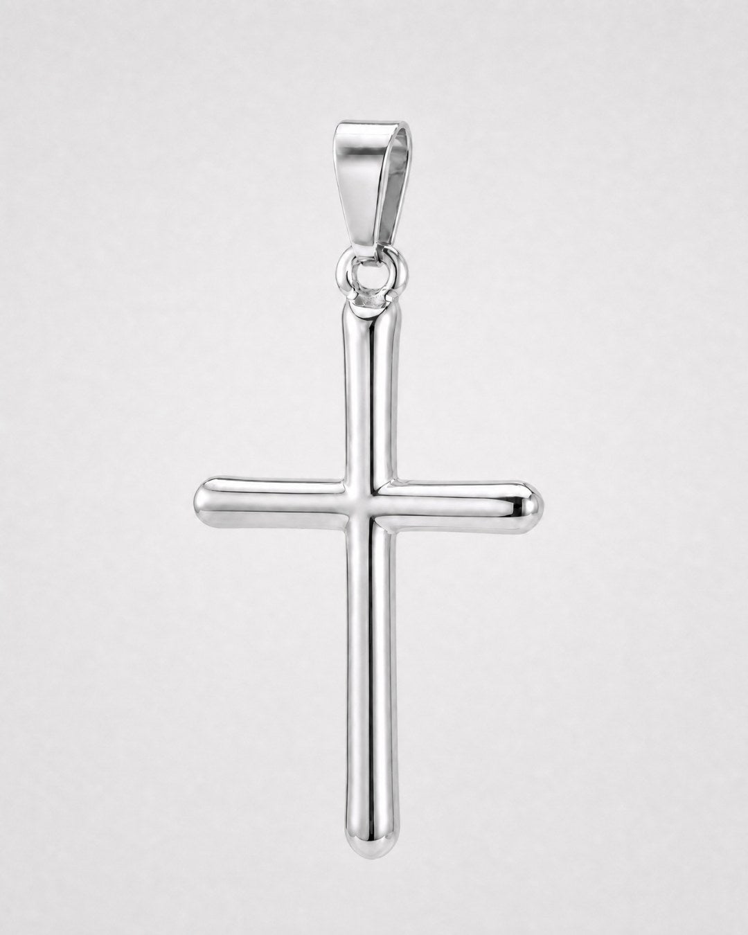Silver Simple Cross