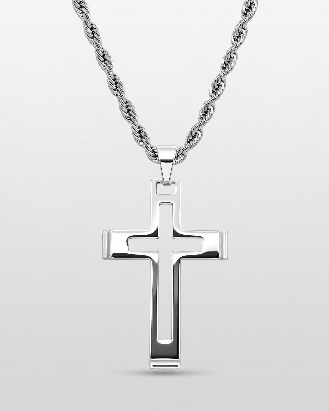 Silver Aperture Cross