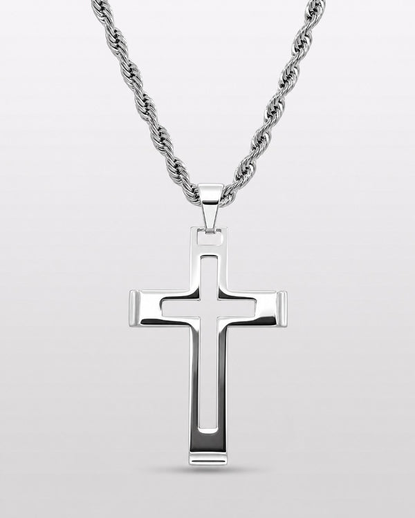 Silver Aperture Cross - Model