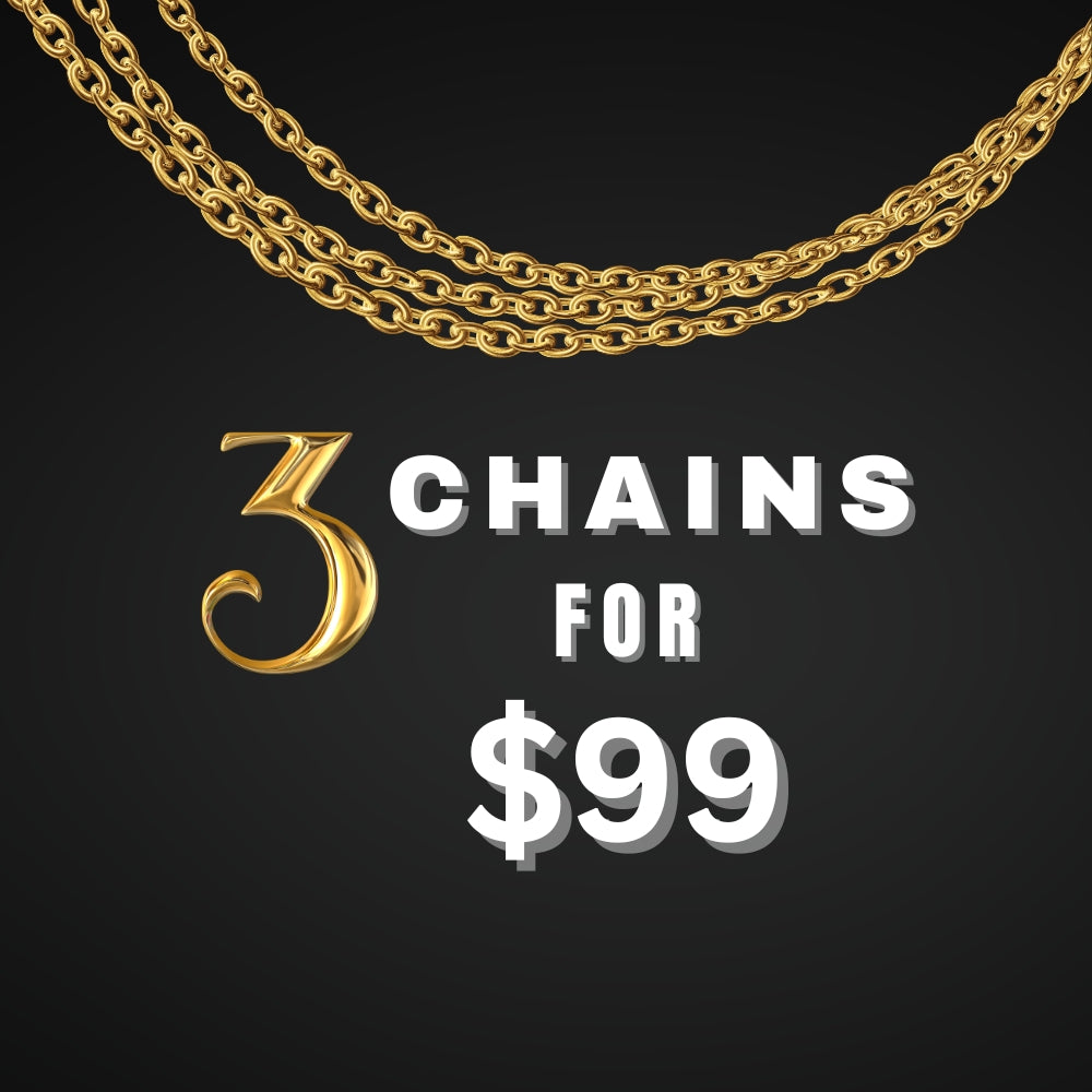 3 chains for $99