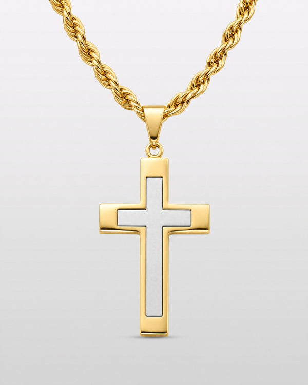 Gold Creed Cross - Model