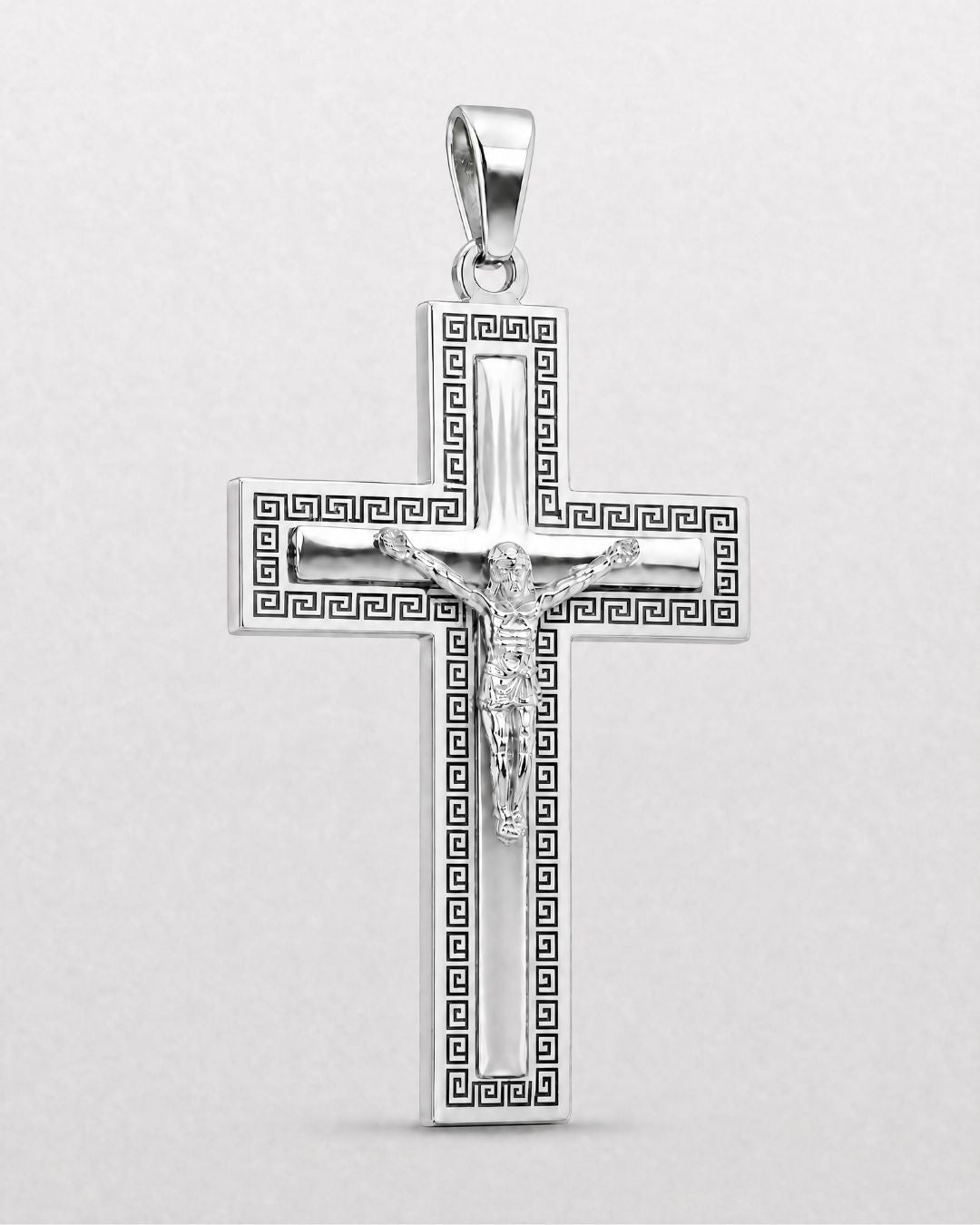 Silver Cathedral Crucifix