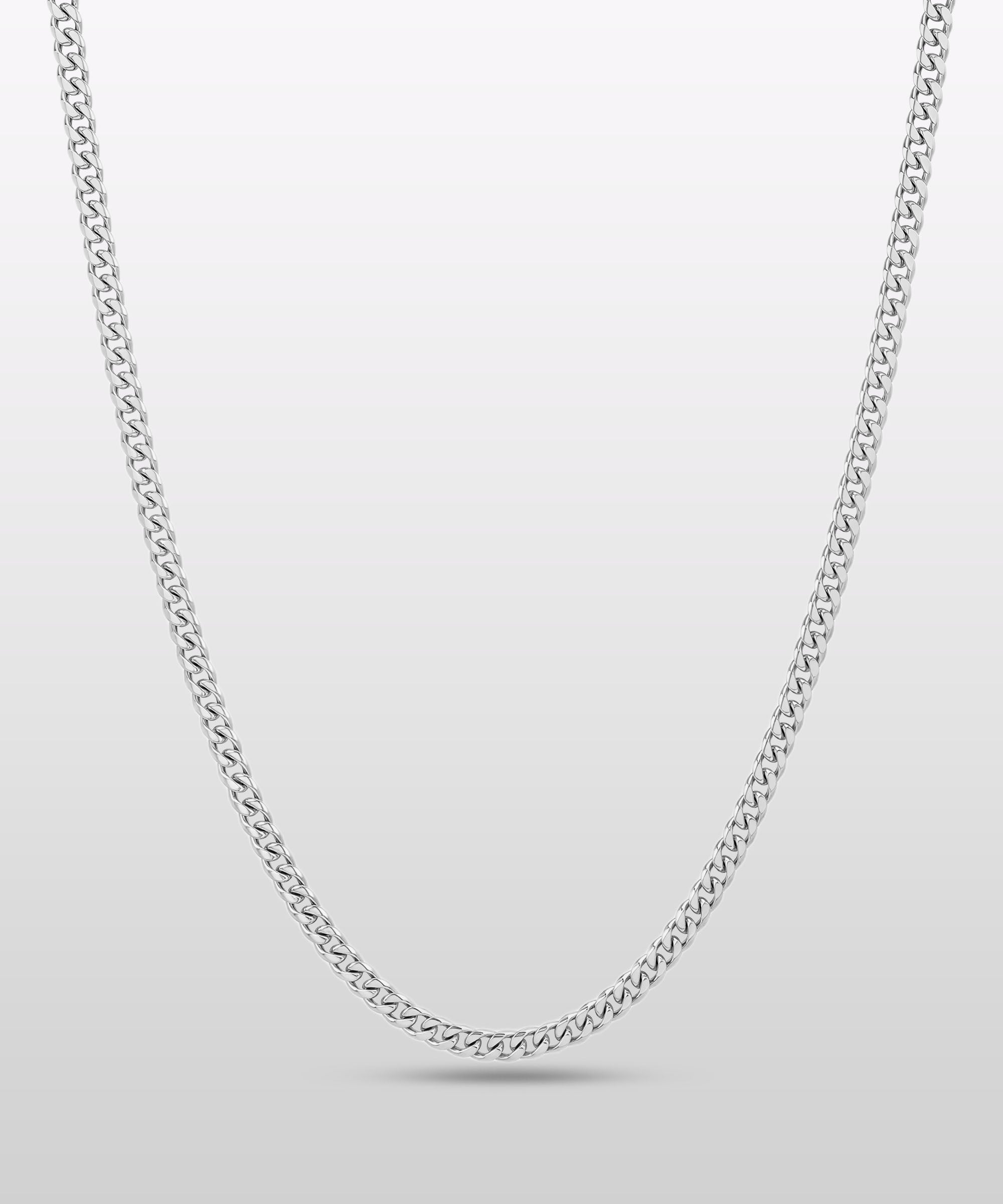 Micro Cuban Silver (3mm)