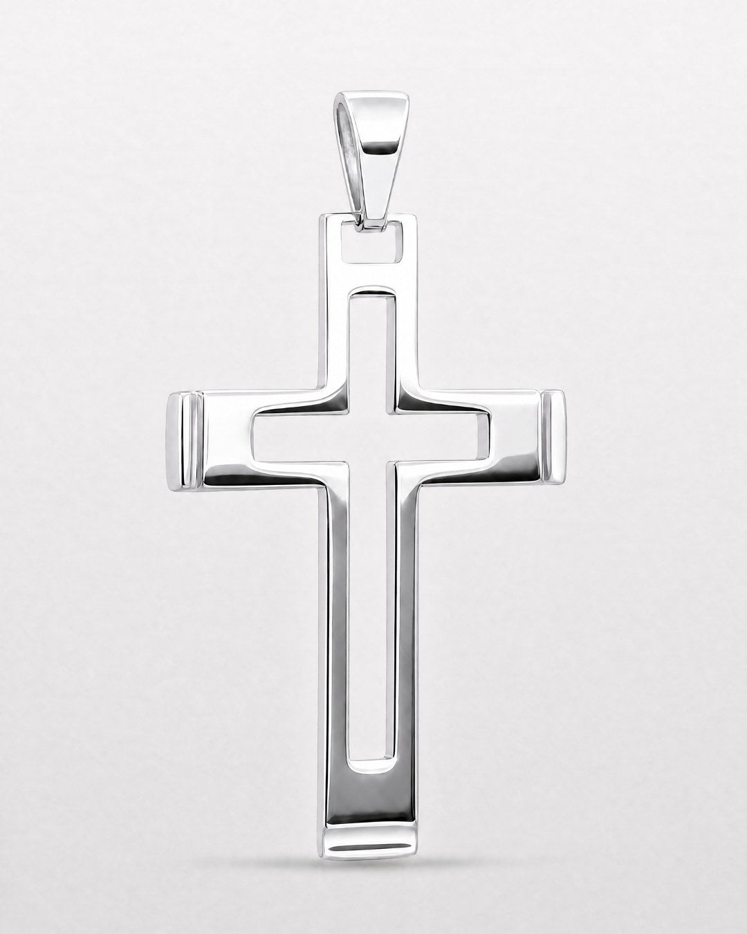 Silver Aperture Cross