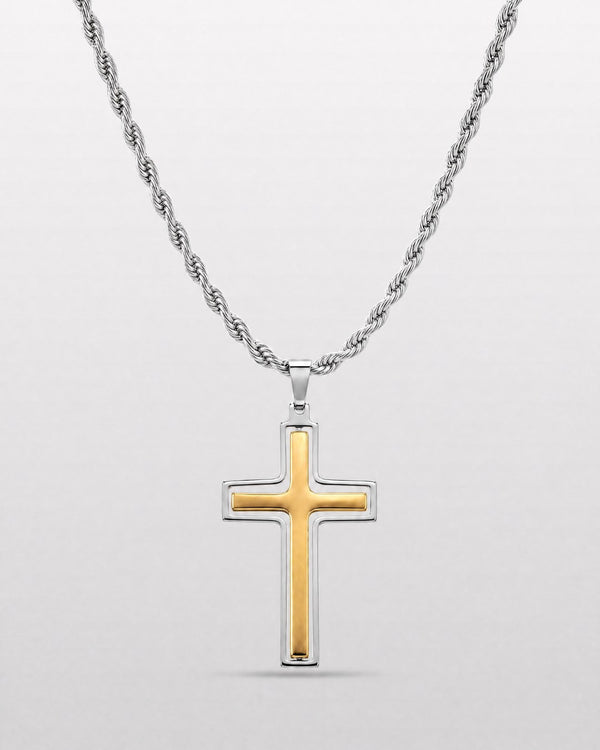 Gold Orbital Cross - Model