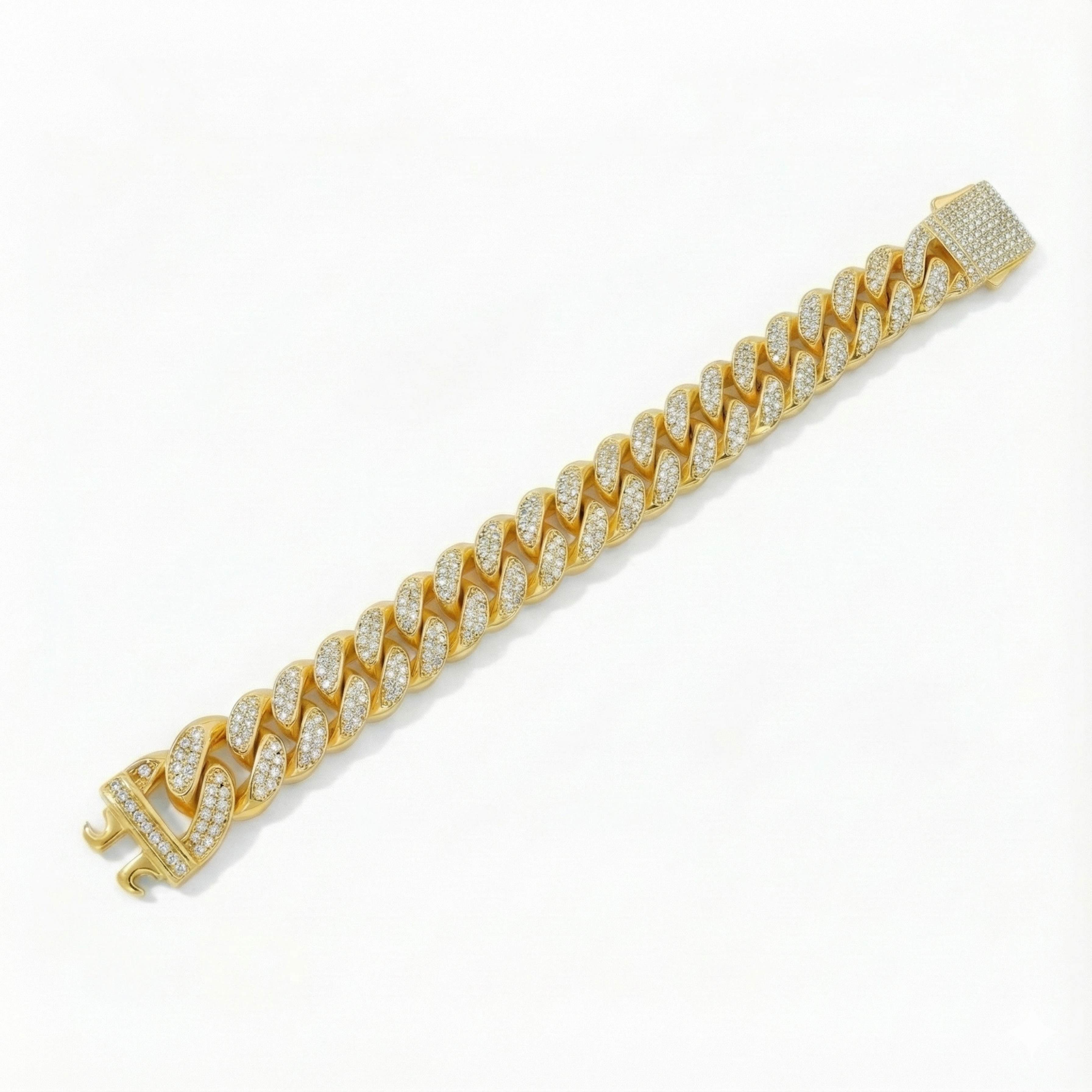 Iced Cuban Bracelet (12mm)