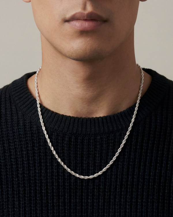 Rope Silver (2mm) - Model
