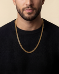 5mm Gold Cuban Chain