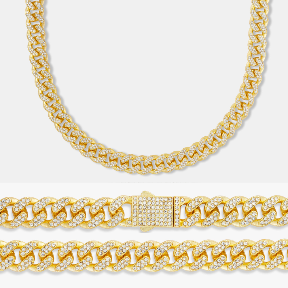 Iced Cuban Gold (12mm)