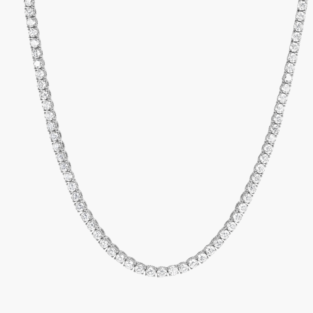 Tennis Chain White Gold (5mm)