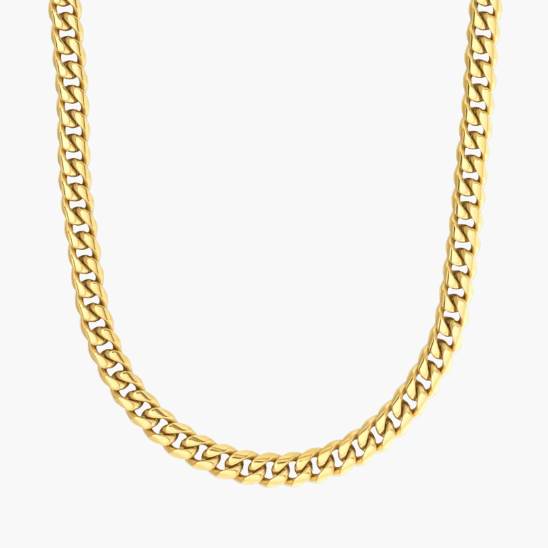 Cuban Link Chain Gold (5mm)