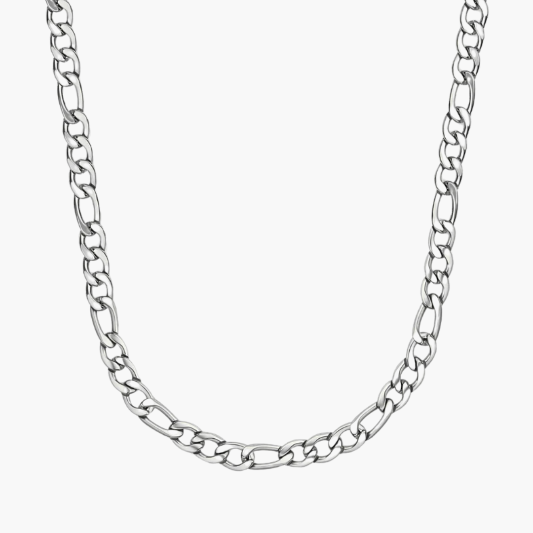 Figaro Chain Silver (5mm)