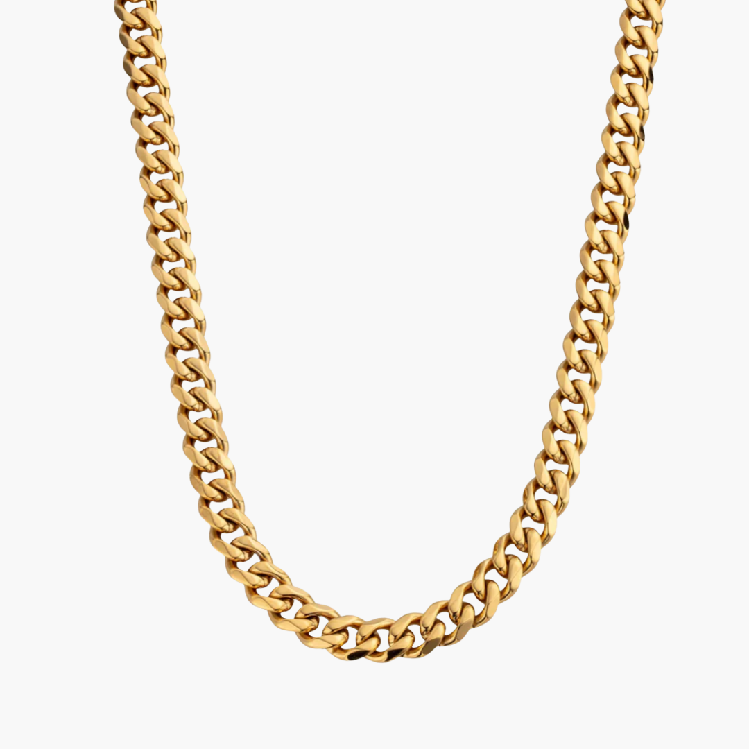 Cuban Link Chain Solid Gold (12mm)