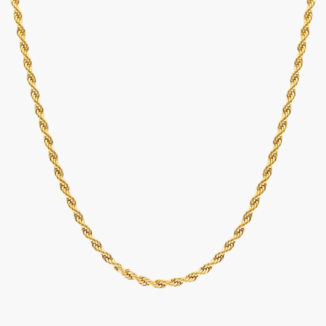 Rope Chain Gold (4mm)