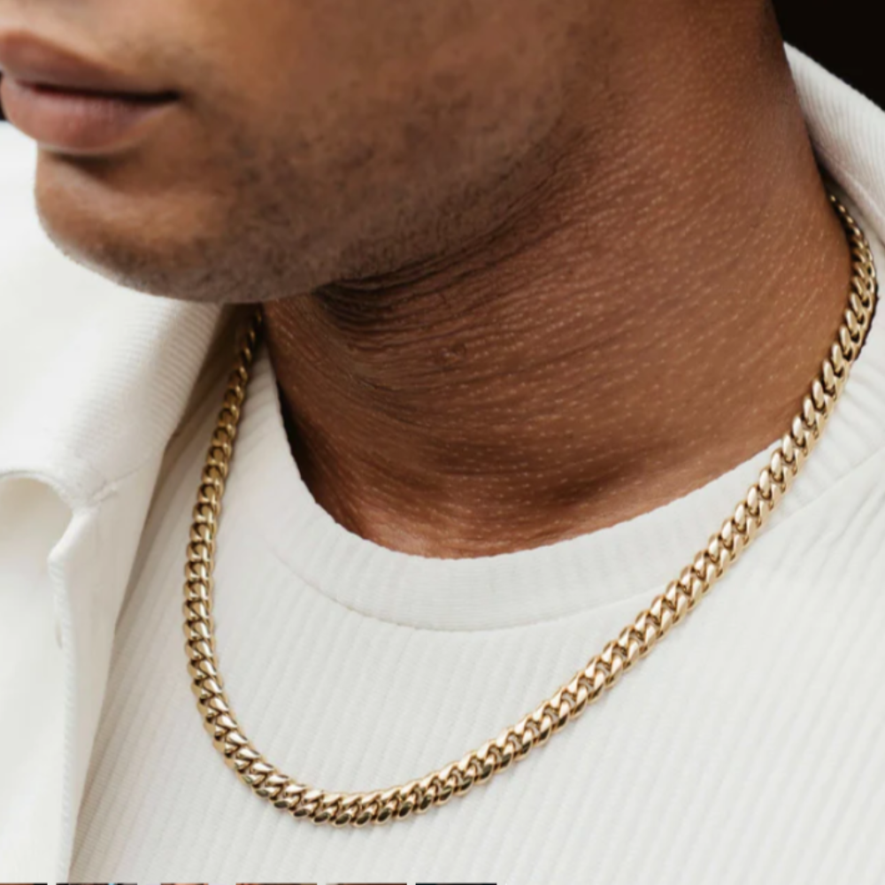 Cuban Link Chain Solid Gold (8mm)