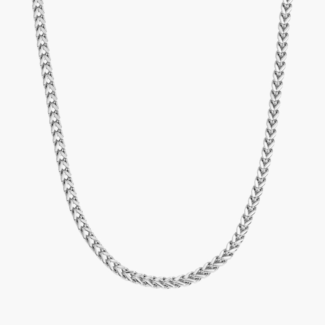 Franco Chain White Gold (6mm)