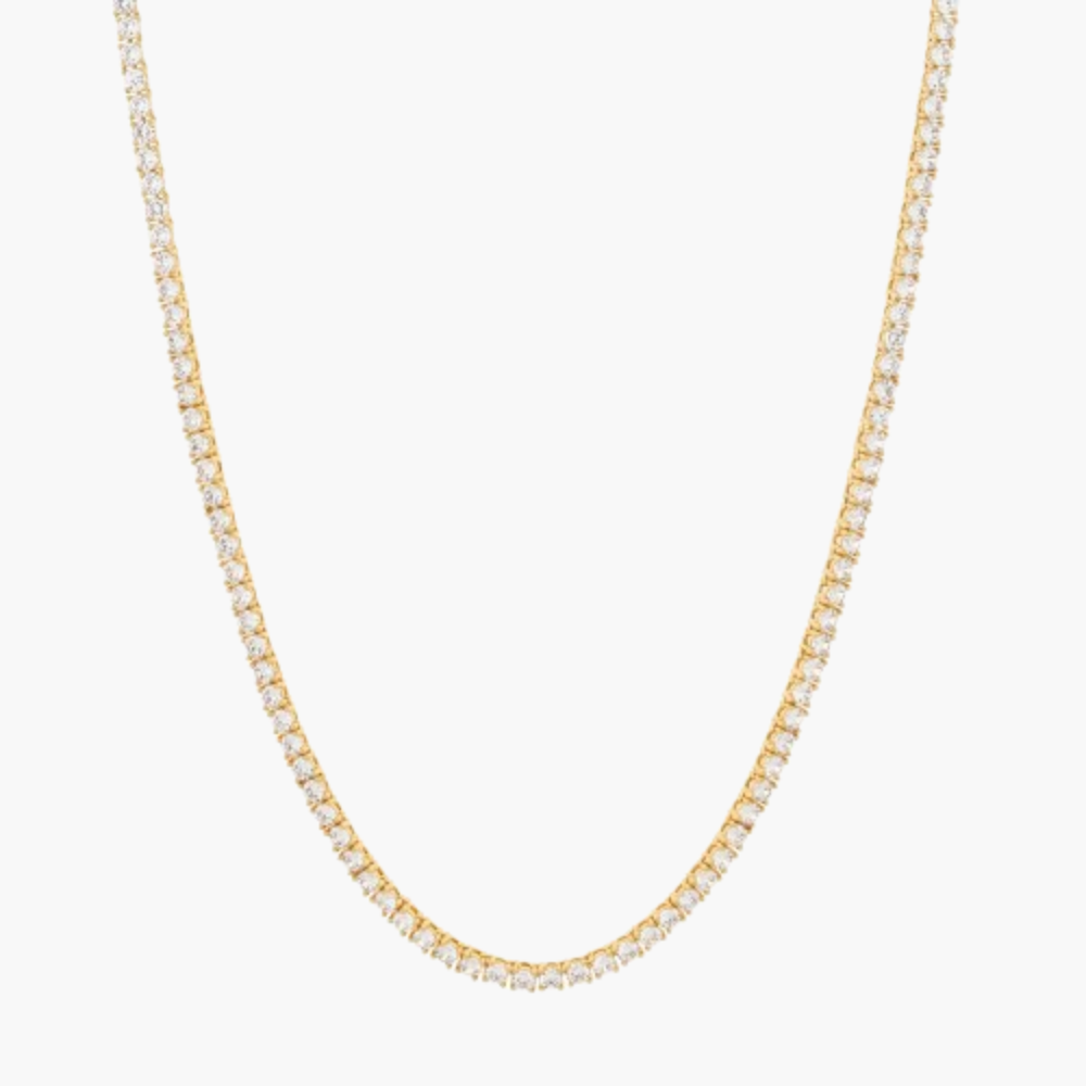 Tennis Chain Solid Gold (3mm)