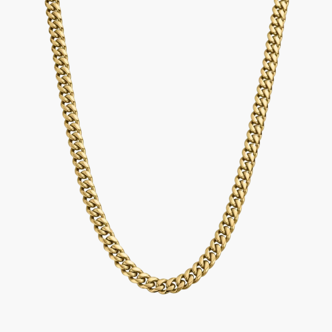 Cuban Link Chain Solid Gold (8mm)