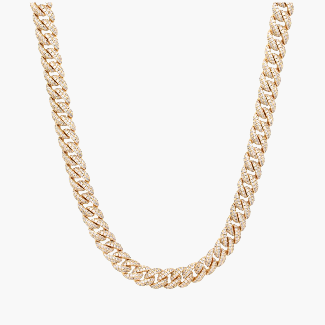 Iced Cuban Chain Gold (8mm)