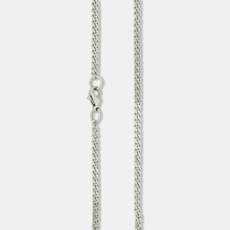 Micro Cuban Silver (3mm)