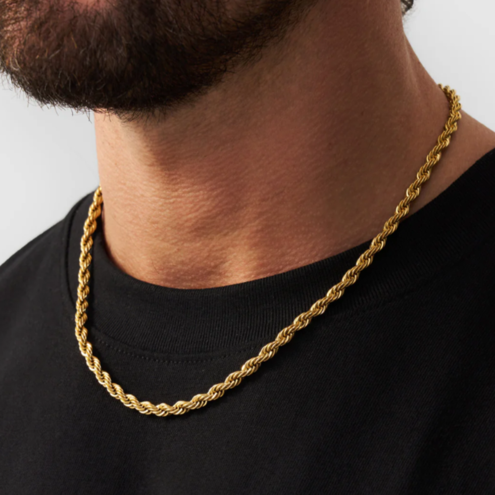 Rope Chain Gold (5mm)