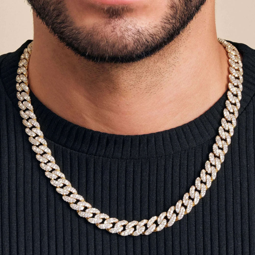 Iced Cuban Chain Gold (10mm)