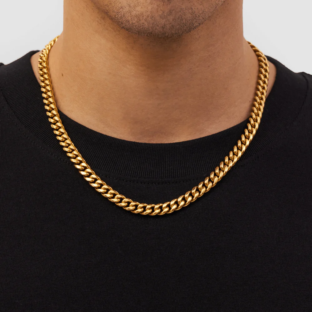 Cuban Link Chain Gold (4mm)