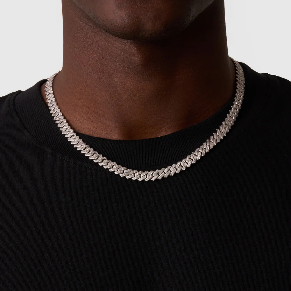 Iced Cuban Chain Silver (8mm)