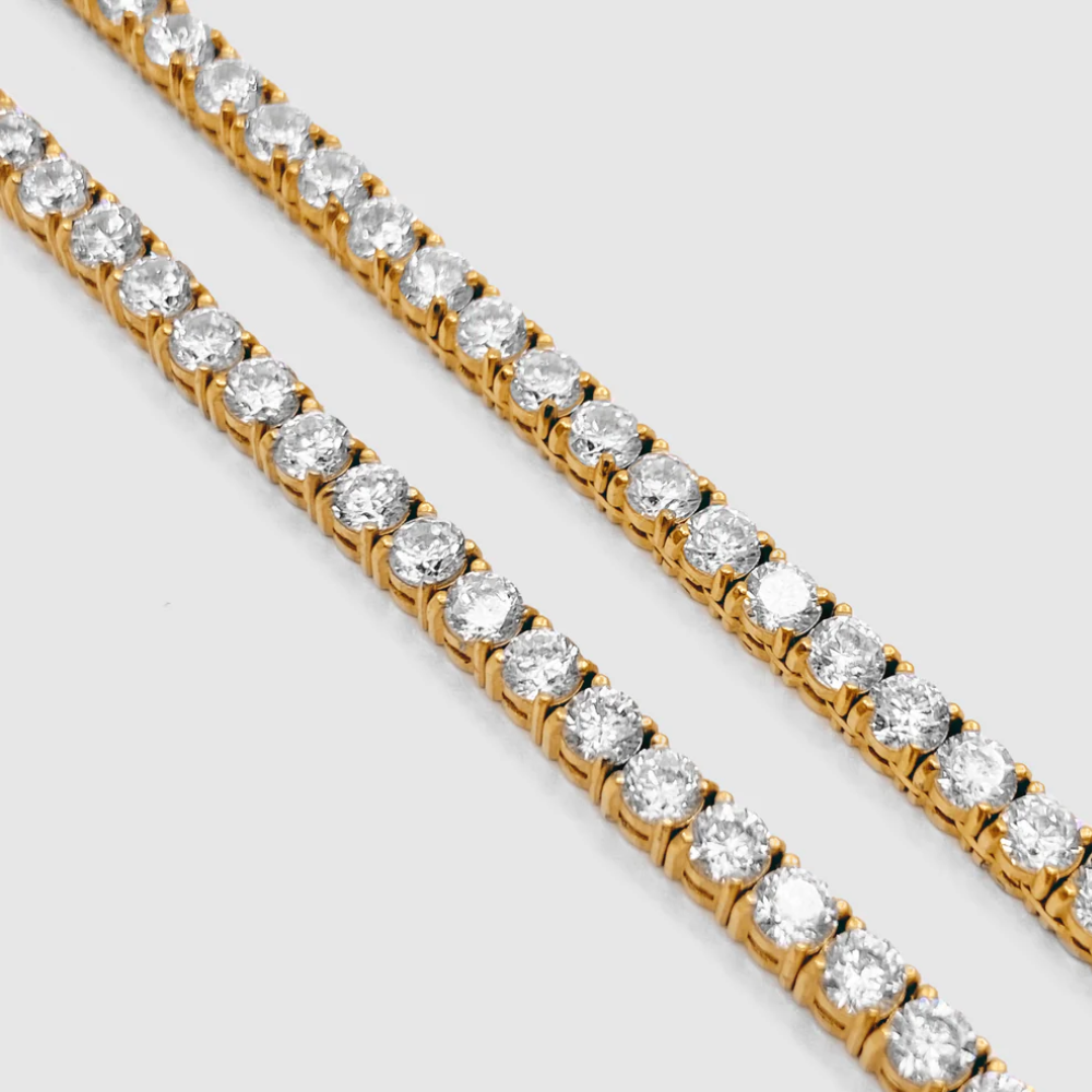 Tennis Chain Gold (3mm)