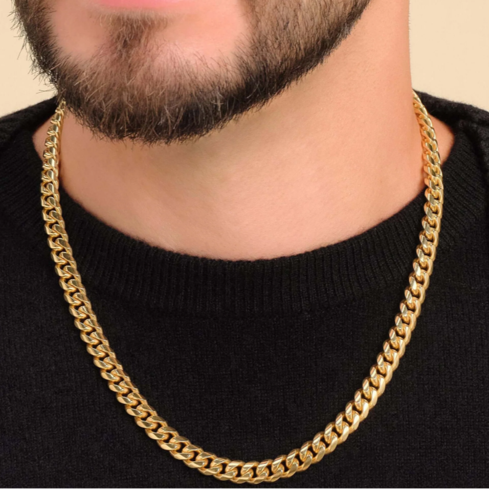 Cuban Link Chain Gold (8mm)