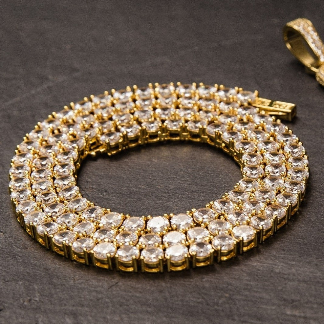 Tennis Chain Gold (5mm)