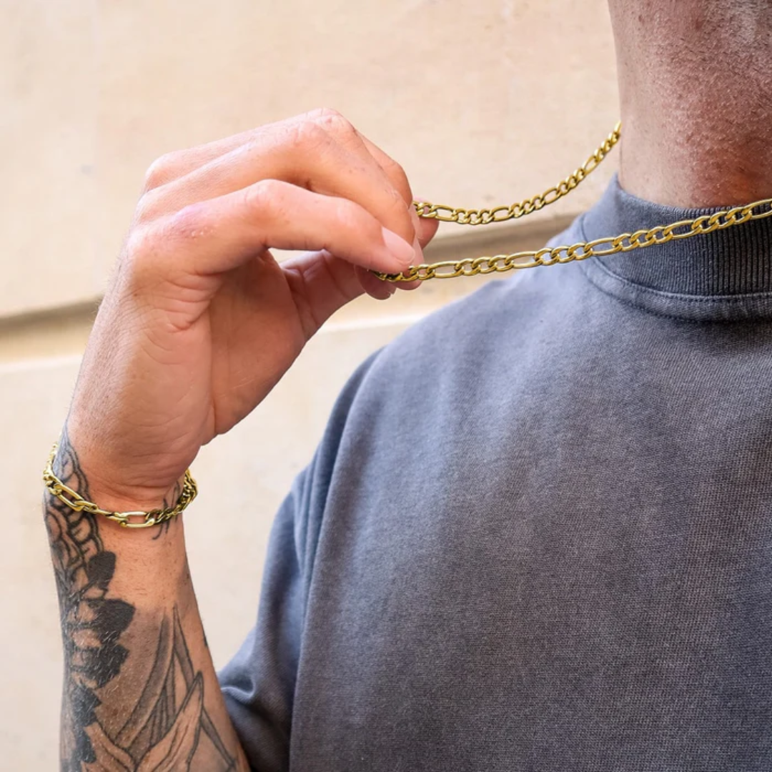 Figaro Chain Gold (5mm)