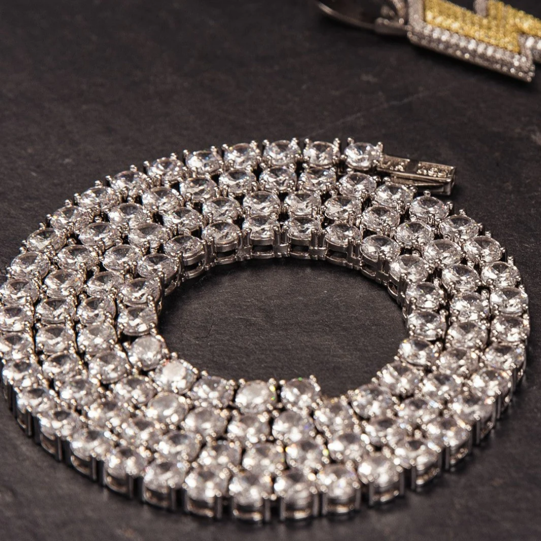 Tennis Chain White Gold (5mm)