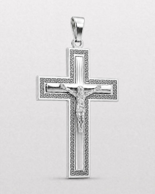 Silver Cathedral Crucifix