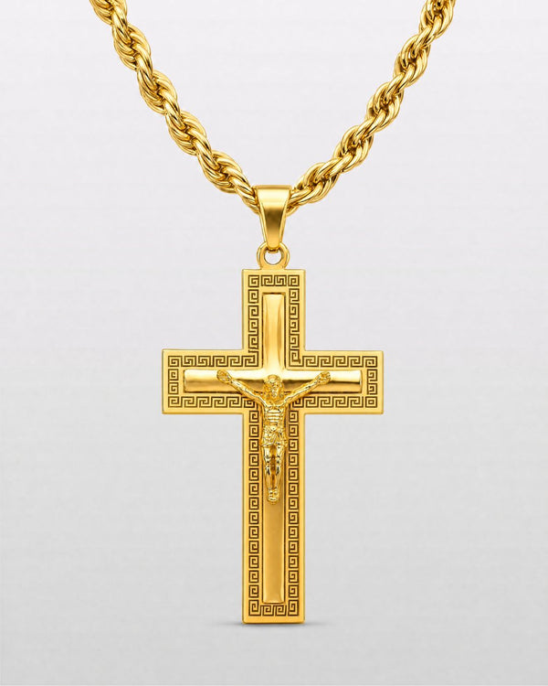 Gold Cathedral Crucifix - Model