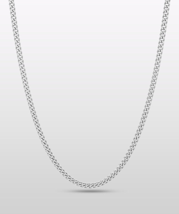 Micro Cuban Silver (3mm)