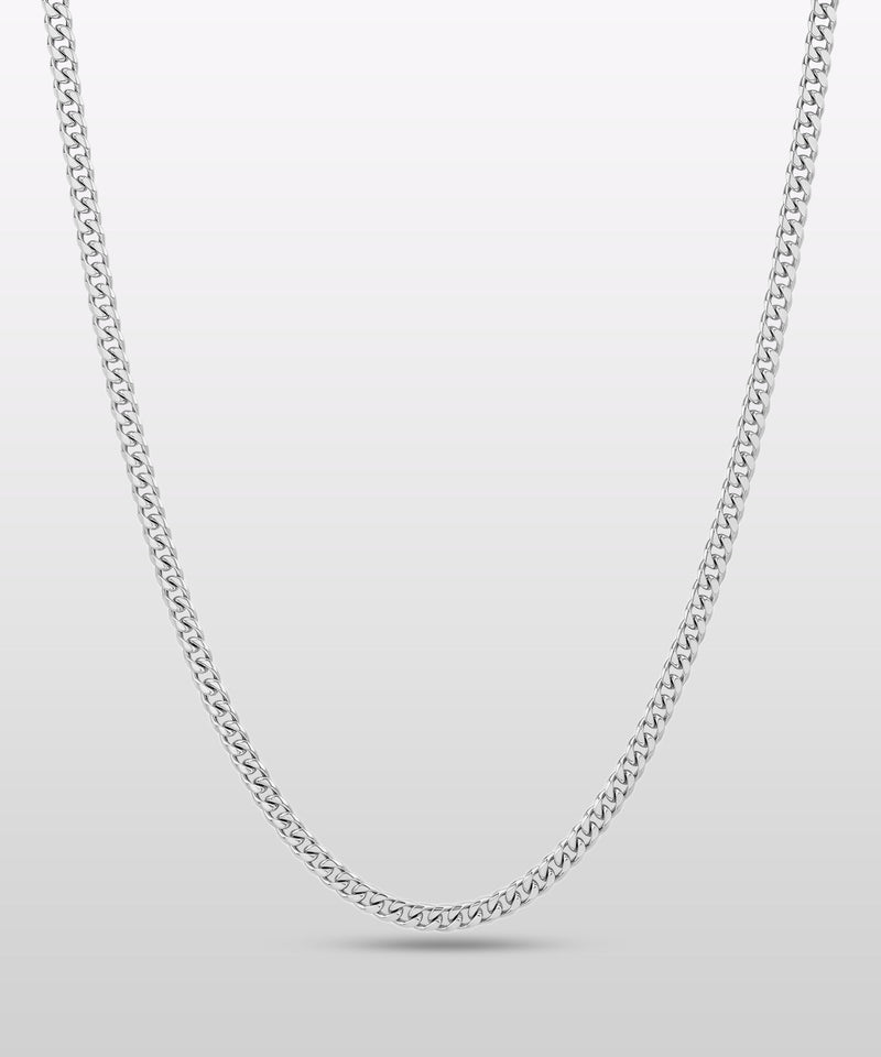 Micro Cuban Silver (3mm)