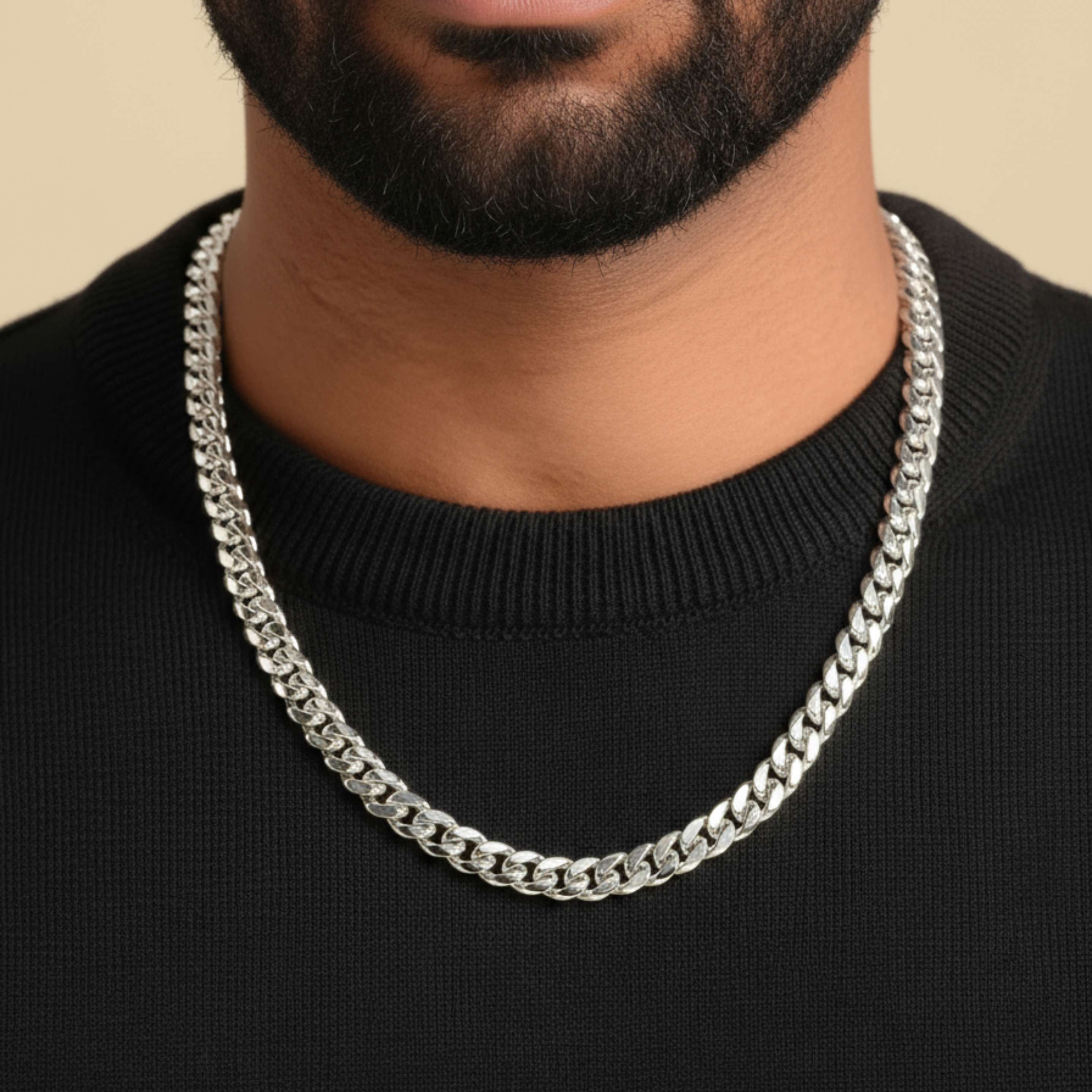 Cuban Silver (8mm)