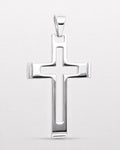 Silver Aperture Cross
