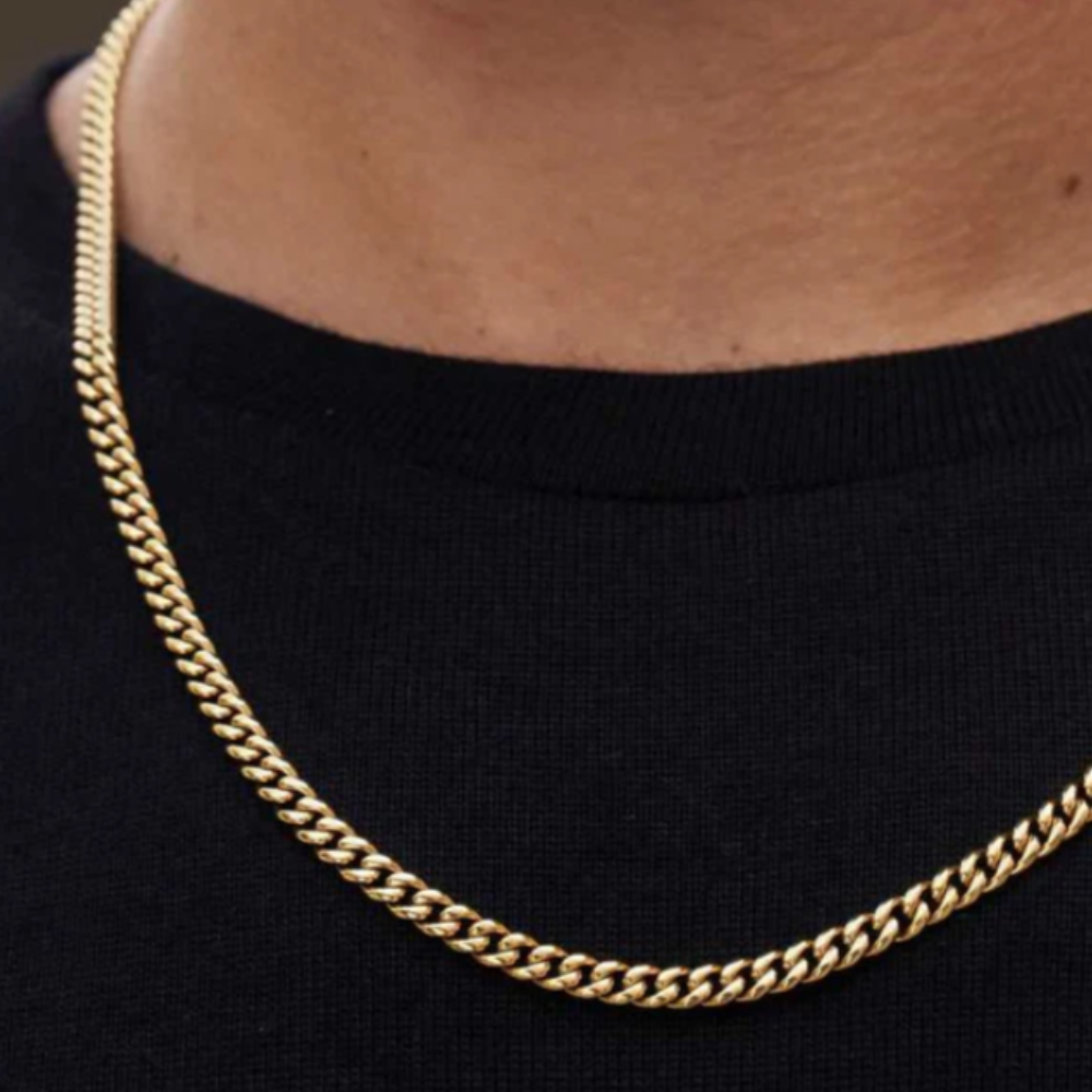 Cuban Link Chain Solid Gold (5mm)