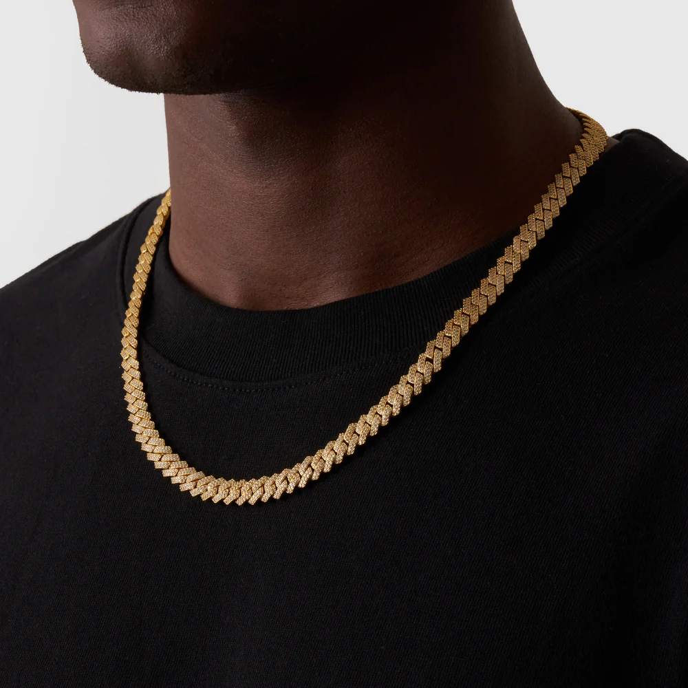 Iced Cuban Chain Gold (8mm)