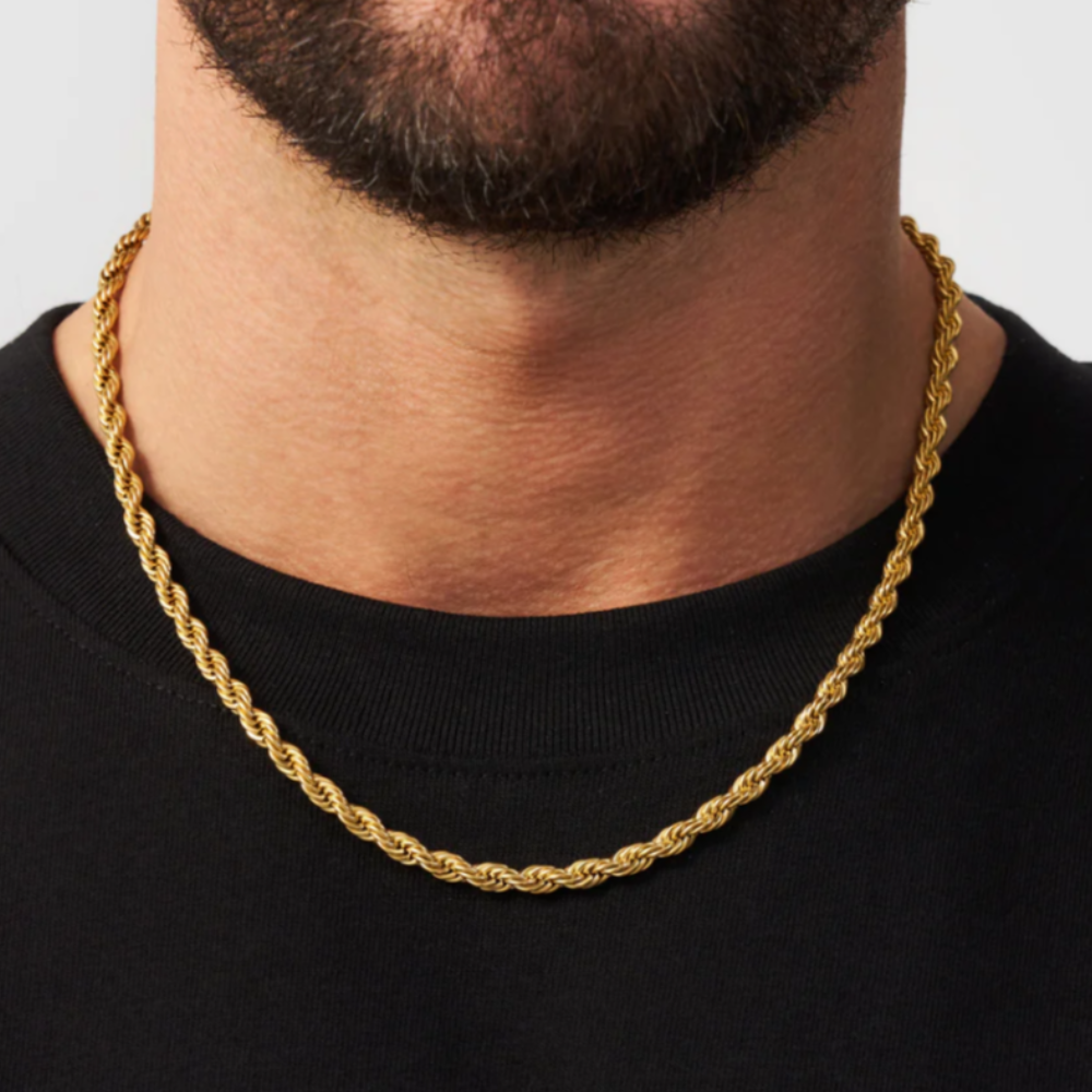 Rope Chain Gold (5mm)