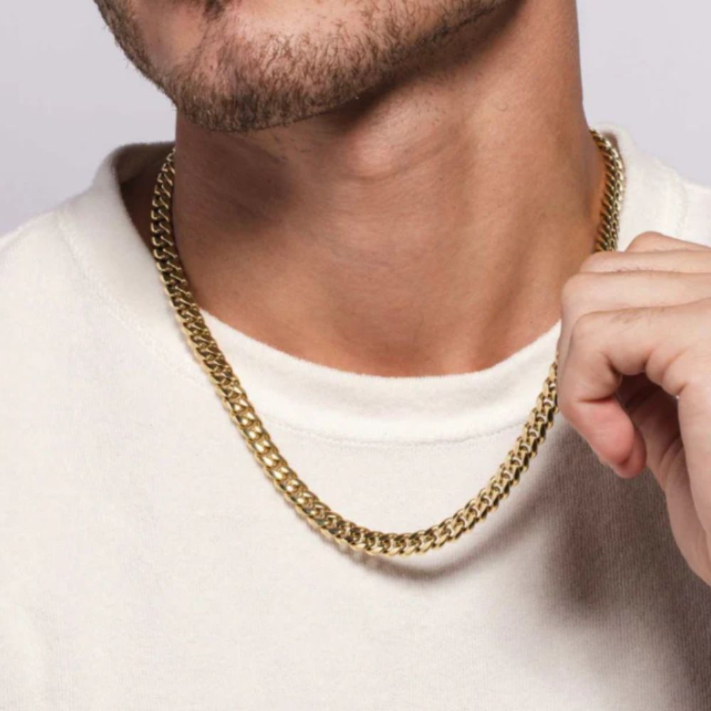 Cuban Link Chain Solid Gold (8mm)