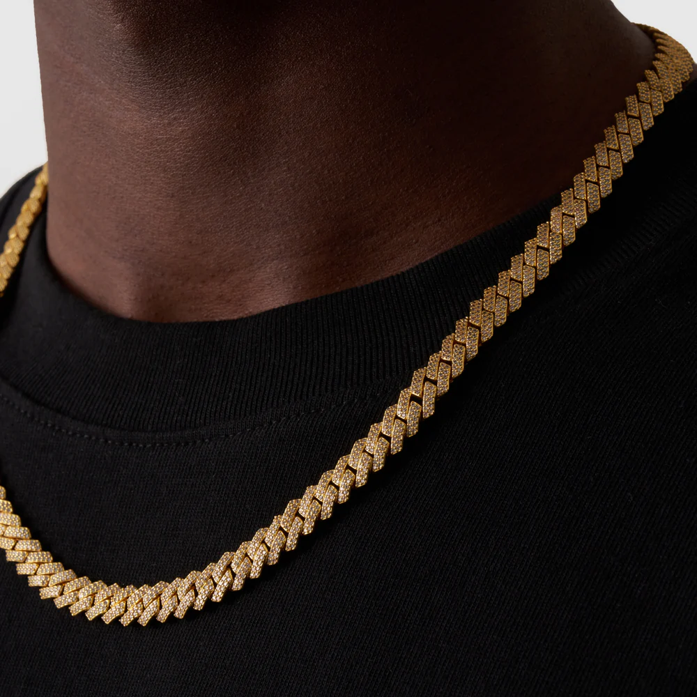 Iced Cuban Chain Gold (8mm)