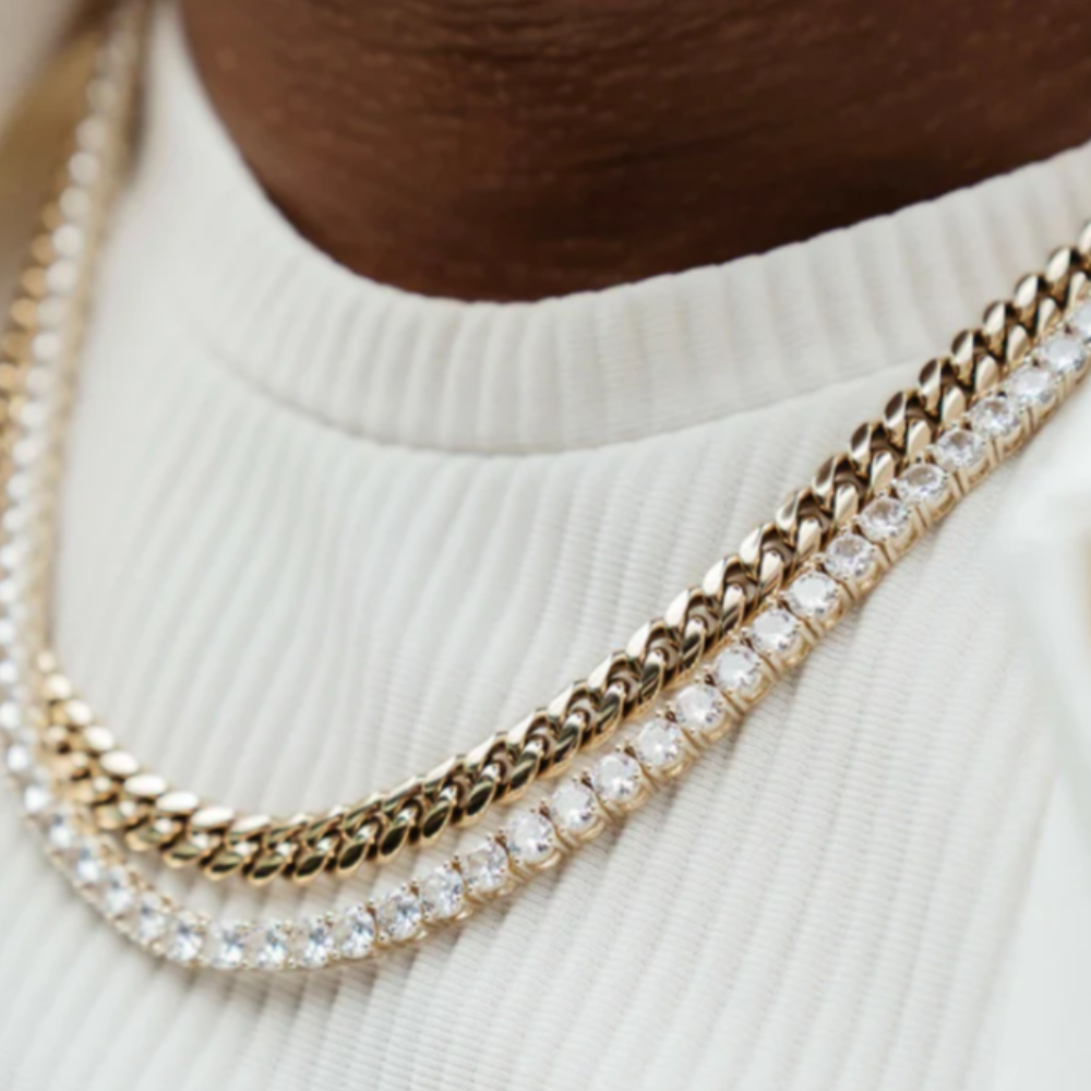 Cuban Link Chain Solid Gold (8mm)