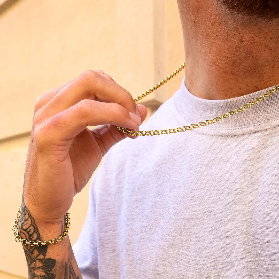 Belcher Chain Gold (5mm)